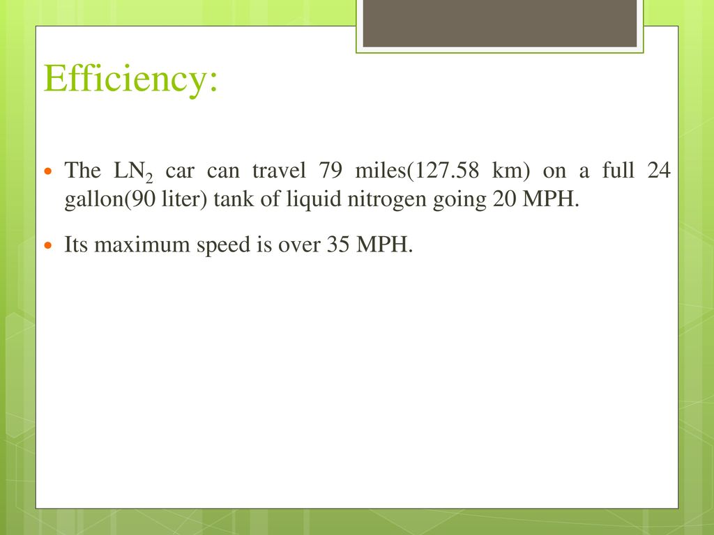 Presentation On Liquid Nitrogen as a Non Polluting Fuel ppt download